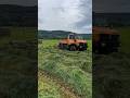 Unimog U1600 Mit Claas Volto 870 Beim 1 Schnitt Wenden Luxemburg 2024