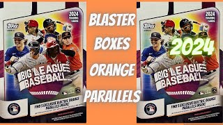 2024 Topps Big League Baseball Blaster Boxes! Orange Parallels