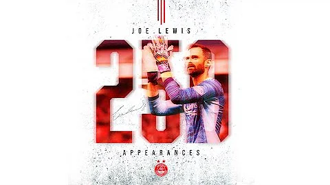 Joe Lewis | 250 appearances for The Dons!