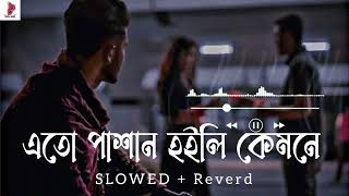 এতো পাষাণ হইলি কেমনে Ekul Okul Bangla Folk Slowed Reverb Lofi Song Bangla Song 2024