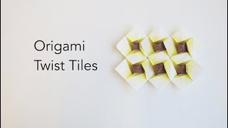 Origami Twist Tiles