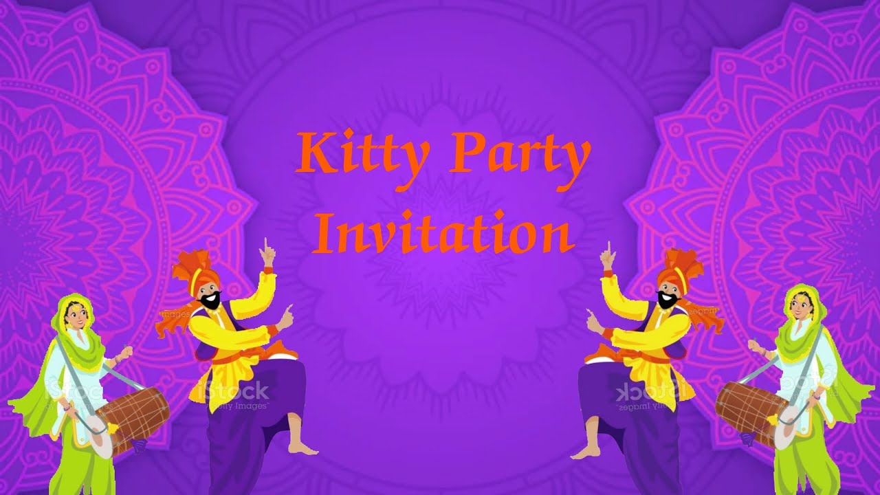 Kitty Party Invitation Message With Dress Code Kitty Party Invitation Message With Dress Code