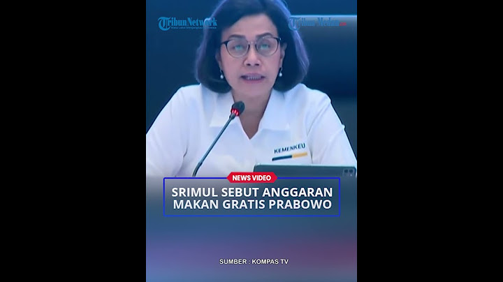 SRIMULYANI Lantang Sebut Anggaran Makan Gratis Prabowo Saat Jadi Presiden: Rp 71 Triliun