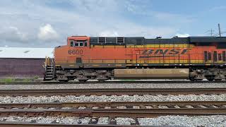 BNSF Coal train loaded at Dalton Georgia