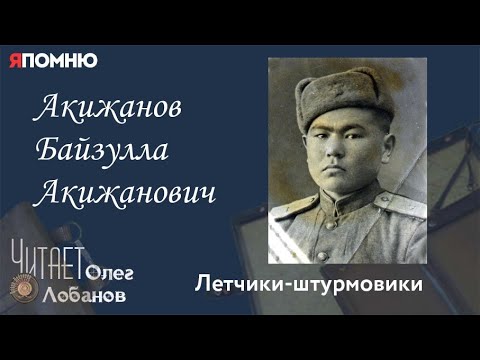 Акижанов Байзулла Акижанович. Проект "Я помню" Артема Драбкина. Летчики-штурмовики.