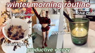 MY WINTER MORNING ROUTINE 2020 *cozy & productive* (ft. vodana glam wave curing iron) by Maddie Burch 1,167 views 3 years ago 10 minutes, 55 seconds