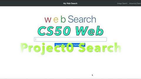 CS50 Web - Project 0 - Search Code Solution