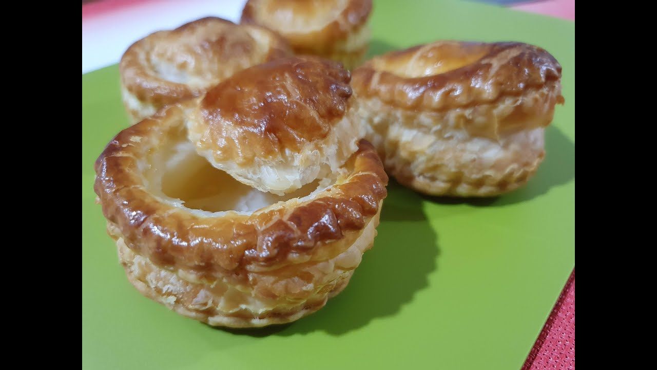 How To Make Puff Pastry Shells YouTube
