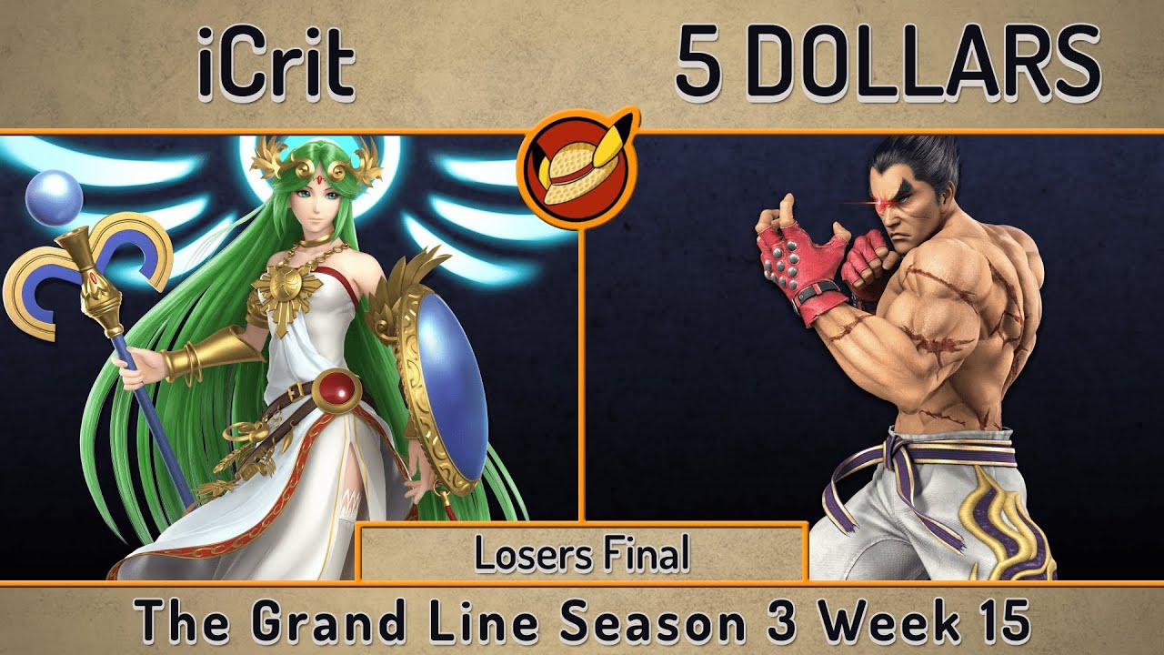 GL S3W15 | iCrit (Paluenta) vs 5 DOLLARS (Kazuya) | Losers Final | SSBU Ultimate Tournament