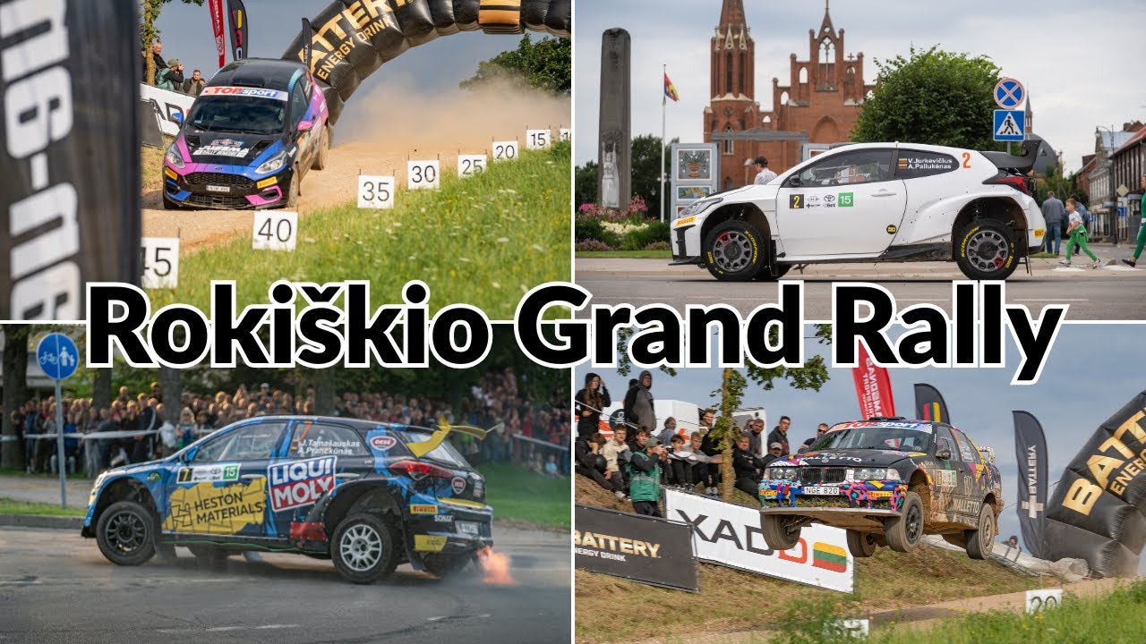 Rokiškio Grand Rally 2025(broken wheels, speed, jumps, 4k and more...)