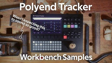 Workbench - Sampled my woodworking project with the Polyend Tracker