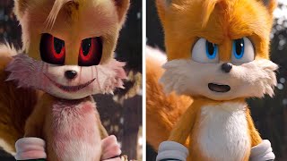 SONIC Movie 2 OLD Design VS NEW Design (Tails EXE)