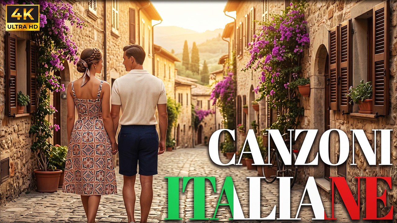 4K UHD ❤️ DA NON PERDERE 🇮🇹 Le Canzoni Italiane Più Famose di Tutti i Tempi 🍷 I Grandi Classici 🎶