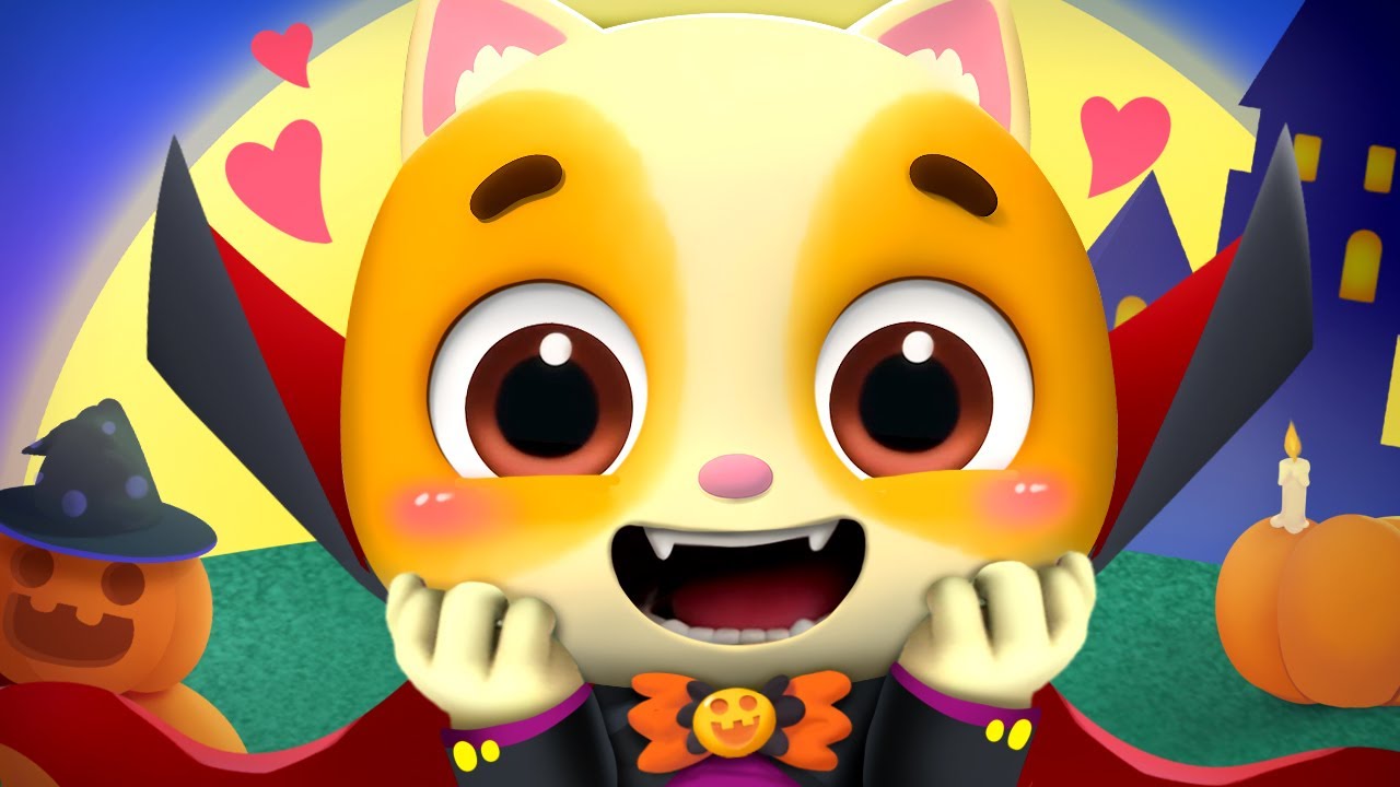 ママ、こわいよ〜！（ハロウィンバージョン）🎃 | 子供の歌メドレー | 子どもの歌 | 童謡 | ネコネコファミリー | MeowMi Family Show