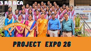 Project expo 26 @GFGCW Balmatta mangalore #college #projects #occation #syudents