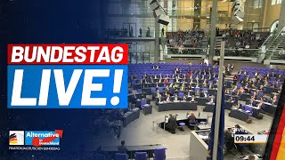 BUNDESTAG LIVE - 165. Sitzung - AfD-Fraktion im Bundestag