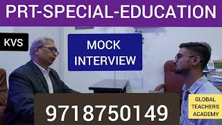 PRT Special Education - Mock Interview - KVS /