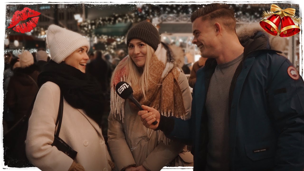 SUPPLEMENTE VERSCHENKEN auf Weihnachtsmarkt | Marvin Kra in Hamburg