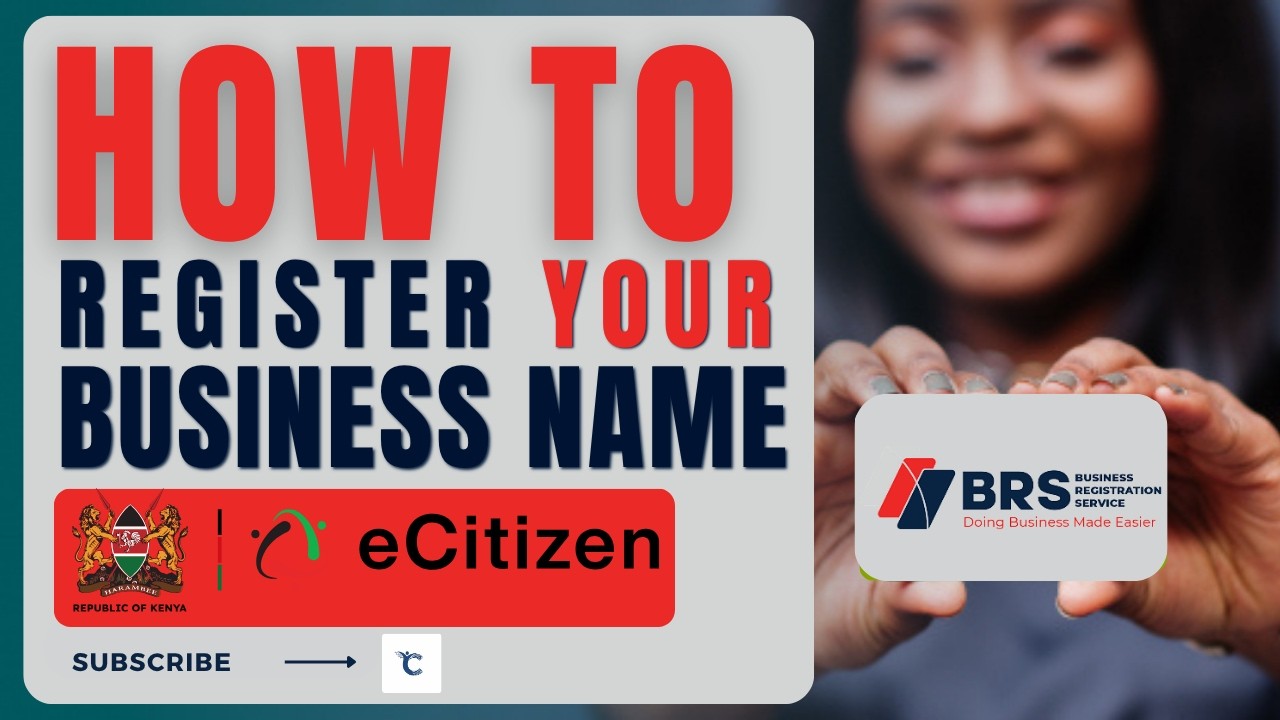 🏢 How to Register a Business Name in Kenya 2026 (eCitizen BRS Step-by ...