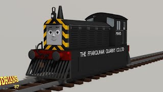Mavis The Quarry Engine Model - Sudrian 87 Roblox Game - Blender Modelling