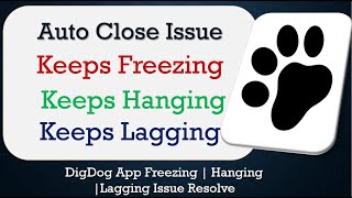 How to Fix DigDog Auto Close | Keeps Hanging | Freezing | Lagging Issue Solve in Android screenshot 1