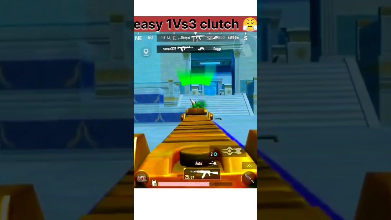 @ak_gamer 1Vs3 clutch 😤