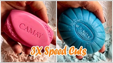 3X Speed Satisfying Soap Cutting ASMR