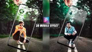 3D Mobile Creative Photo Editing Tutorial in PicsArt screenshot 4