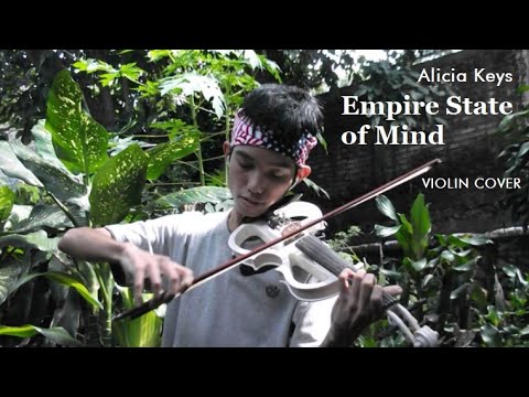 Alicia Keys - Empire State of Mind (violin cover) | Adisantosa