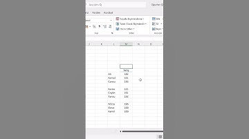 Excel’de Çok Önemli Bir Kısayol #excel #exceldersleri #excelformülleri #exceltips #exceltricks