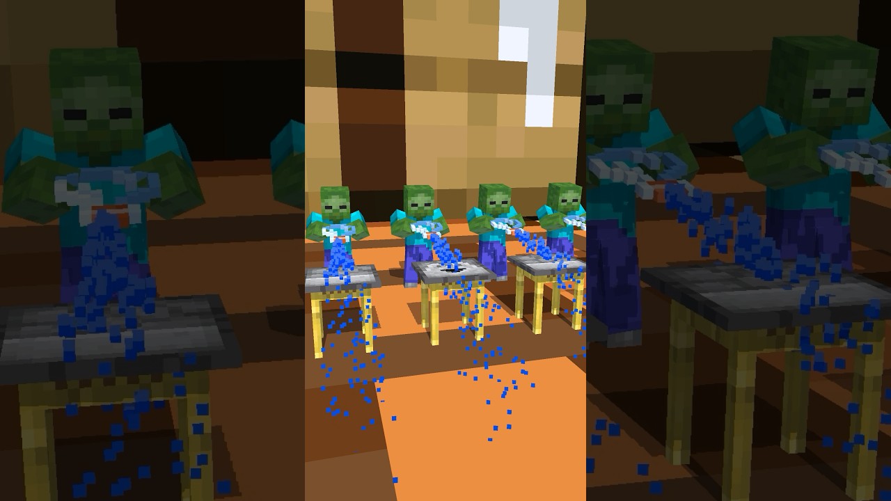 あなたの作業台にもきっと彼らいるハズです。They must be on your workbench too (DropperVer)【Minecraft Animation】 #minecraft
