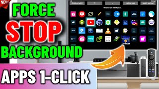 🔴FORCE STOP BACKGROUND APPS WITH 1 CLICK (FIRESTICK / ANDROID TV) screenshot 4