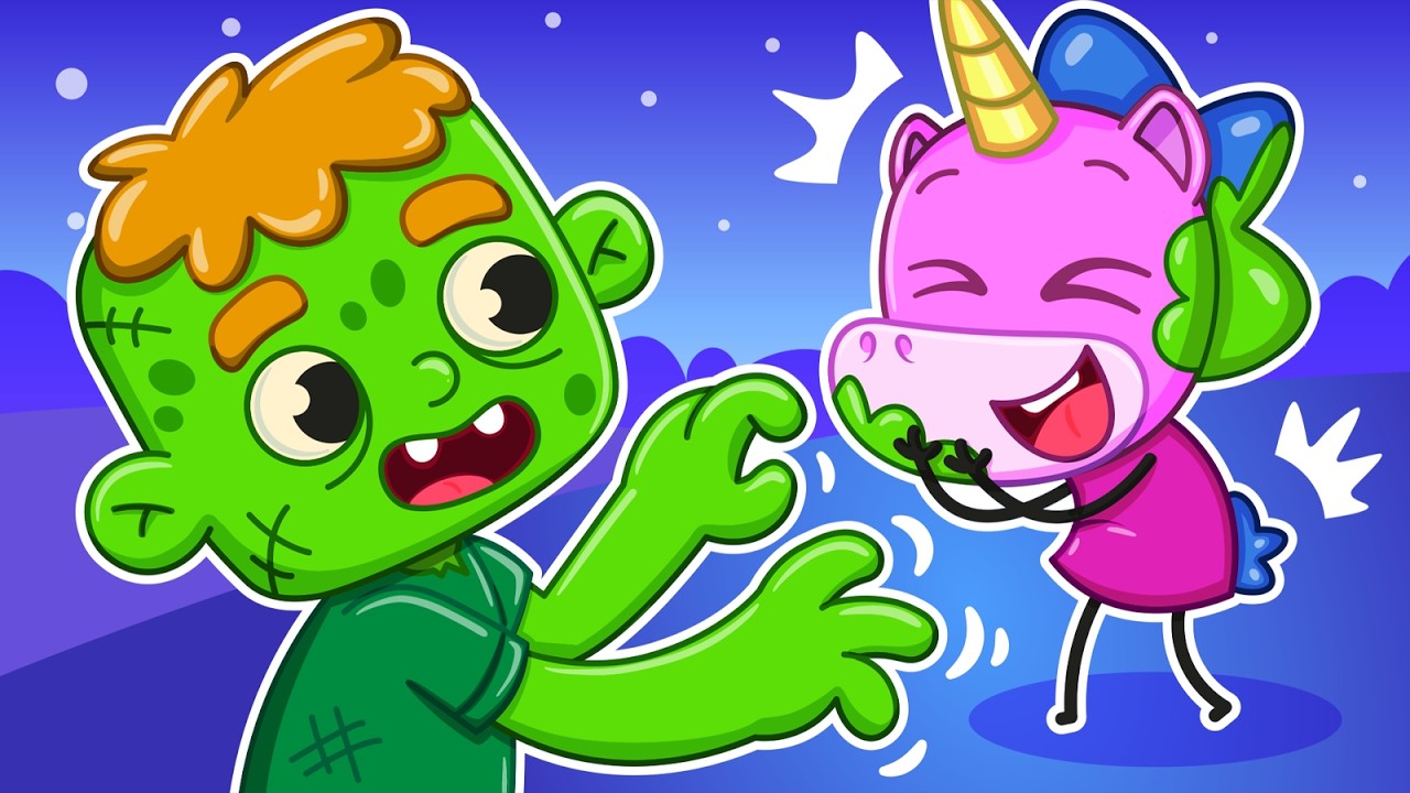 Chatouille Chatouille Zombie!🧟 | Fête de zombies et autres histoires pour enfants | Petite Mimi🦄