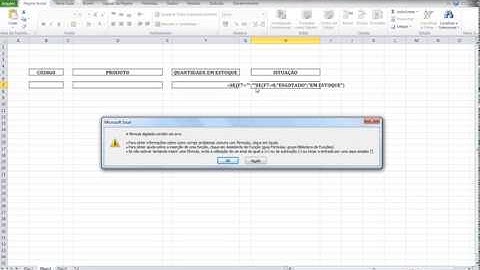 COMO UTILIZAR A FUNÇÃO SE, SEERRO, E PROCV
