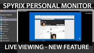 Live Viewing - Watching the screen in live mode! New feature in Spyrix Personal Monitor! screenshot 3
