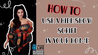 SECOND LIFE 2025 |  📺  Hiding Your TV With A Painting Is Really Simple 📺