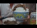 『ぼっち深夜飯』松阪牛肉を豪快に焼いて山盛の白飯を食べる