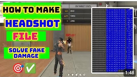 HOW TO MAKE OB47 NO FAKE DAMAGE METADATA DRAG HEADSHOT HACK IN HEX EDITOR || DRAG HEADSHOT MAKING ||