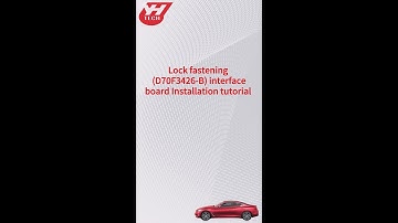 Yanhua Module 34: (D70F3426-B) interface board installation Video