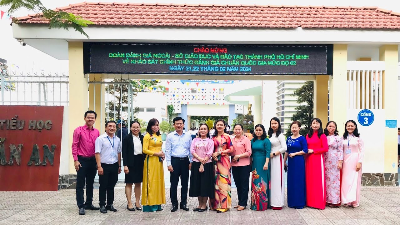 TRƯỜNG TIỂU HỌC CHU VĂN AN QUẬN BÌNH THẠNH TP HỒ CHÍ MINH.