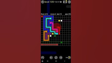 How To Solve Flow Free Jumbo Rainbow Pack Level 109 14x14 Board Walk Through Solution Walkthrough
