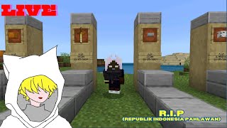 lanjutin main minecraft R.I.P (REPUBLIK INDONESIA PAHLAWAN) - minecraft survival part 12