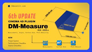 Cinema 4D Plugin - DM Measure Update No. 6 - New Preset System