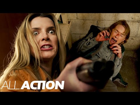 Crystal Kills The Crazy Gas Station Couple | The Hunt (2020) | All Action