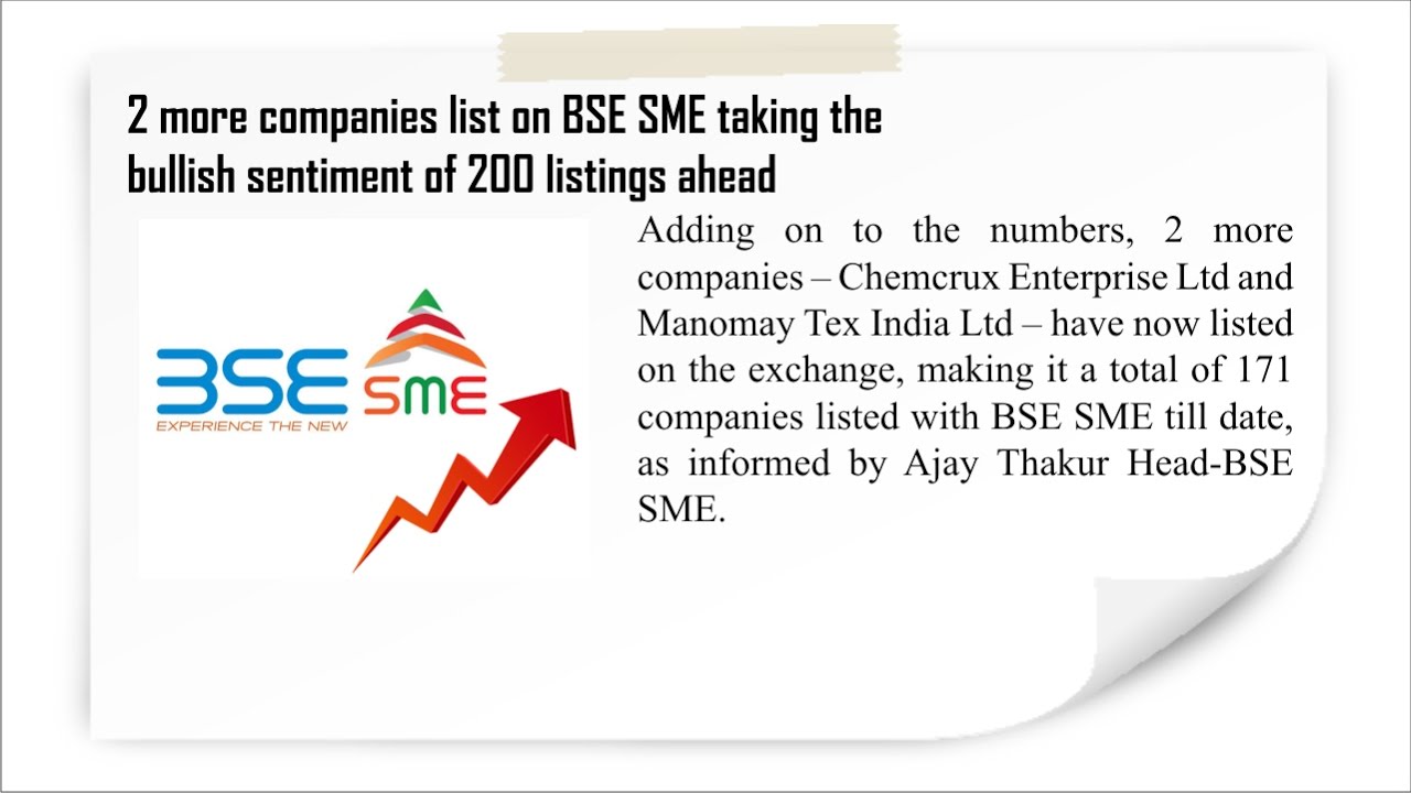 SMEpost | News Flash | March 28, 2017