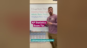 AP Statistics Exam Tip - the different sampling methods #apstats #apstatistics #apexams #apexamprep