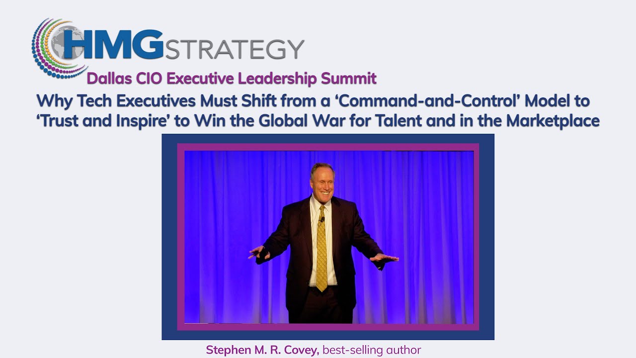 Stephen M. R.  Covey, Bestselling Author — Dallas CIO Executive Leadership Summit