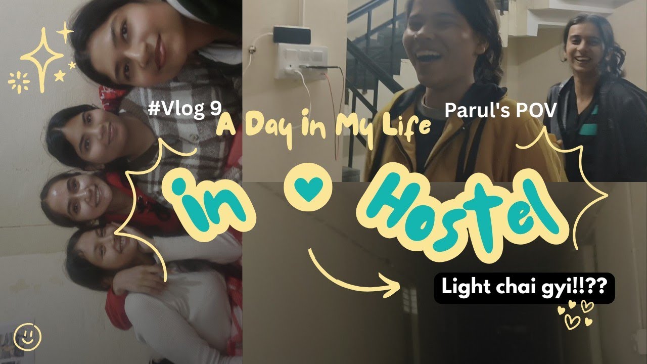 Hostel vlog || light chali gyi!!!|| Just chilling 😎