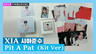 Unboxing XIA [Pit A Pat] (Kit Ver) 시아준수 2nd mini album Kpop Unboxing 케이팝 언박싱 goods