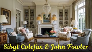 Sibyl Colefax & John Fowler Style Home Interior | English Country House Classic Elegance